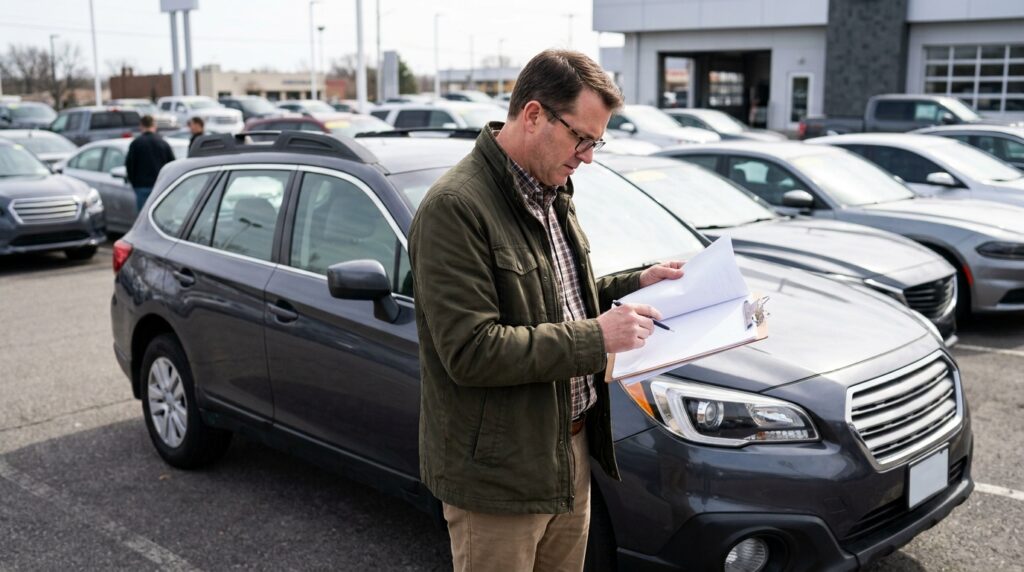 Used car lemon law buyer checklist